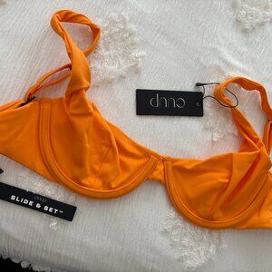 NWT CUUP The Balconette Swim Bikini Top in color Nectar - Size 3 **new with tags